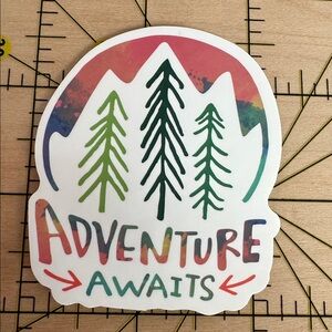 💜13/$13 +Bundle Sticker Sale | Travel Sunshine Go Outside Waterproof Sticker